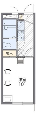 レオパレスルミエールの物件間取画像